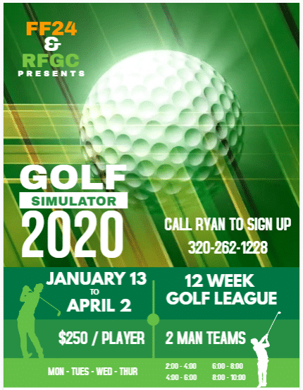 Simulator Golf League