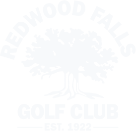 White RWF Golf Club Logo