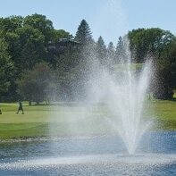 Fountain at Redwood Falls Golf Club